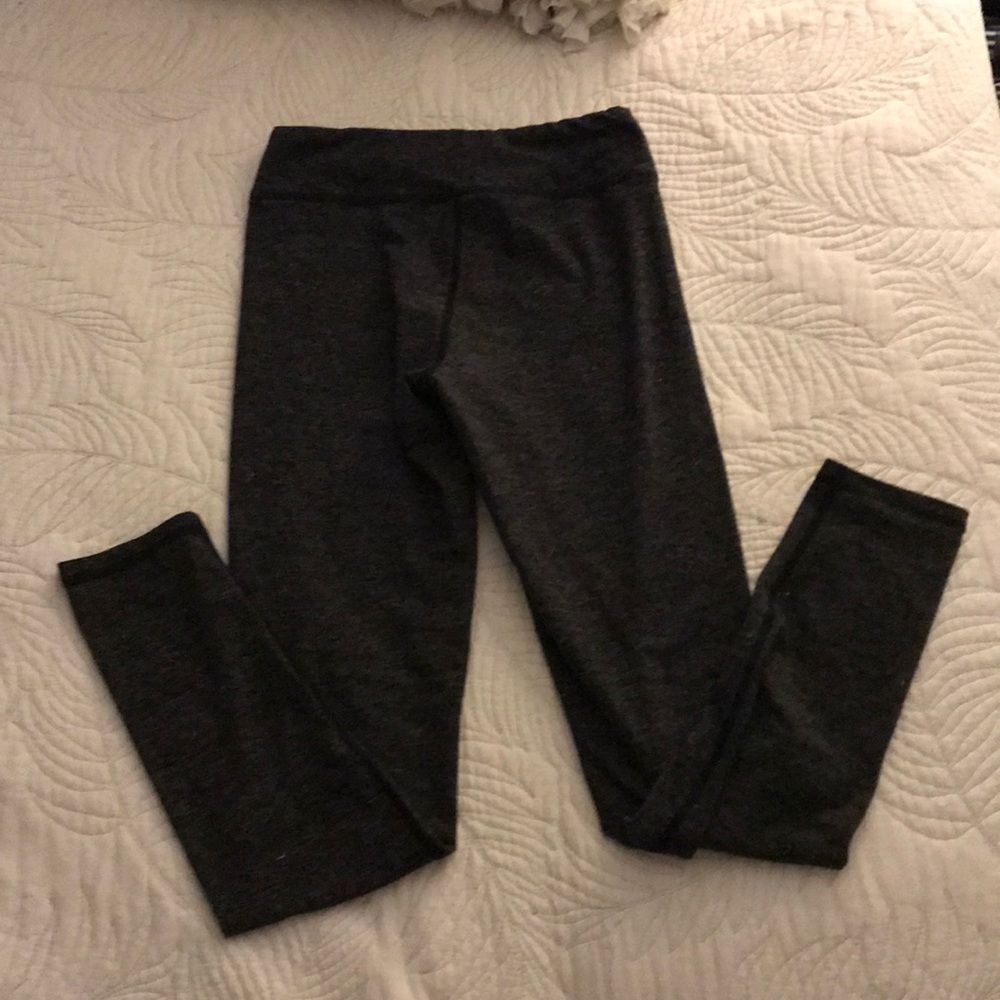 Grey and Black Leggings